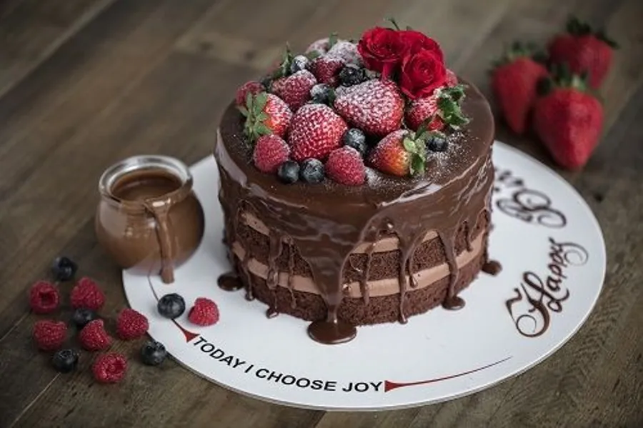 Choco Berry Cake