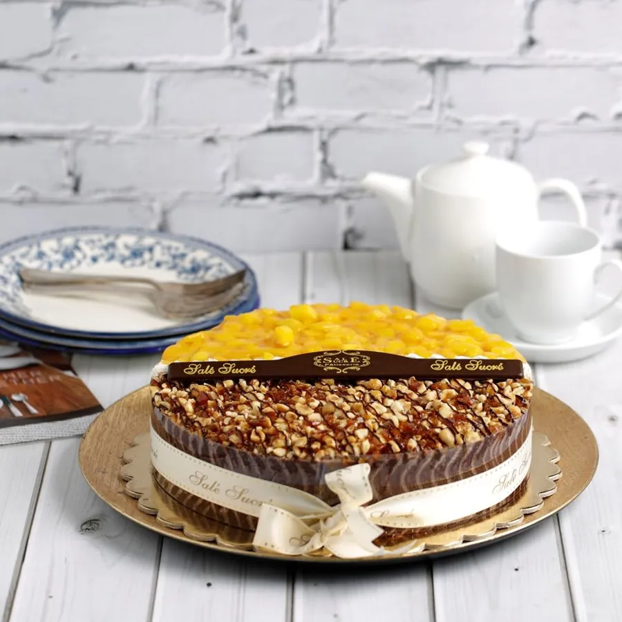 Duo Mango/ Croquant Cake