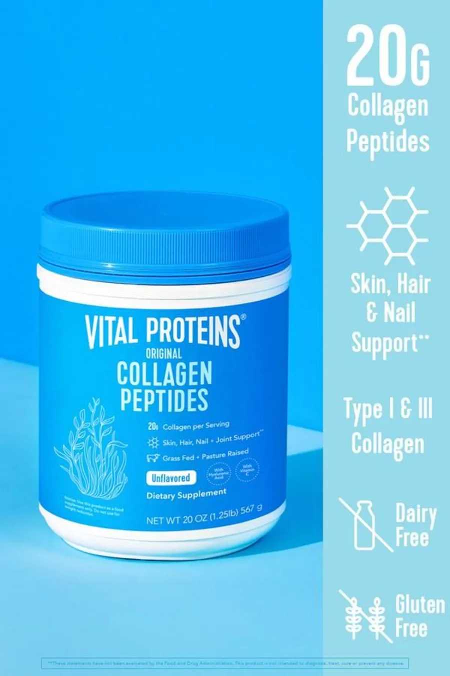 Vital Proteins Collagen Peptides (Unflavored) 547g