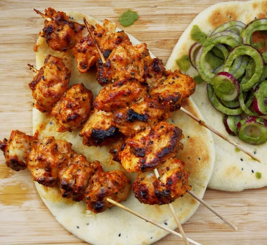 Chicken Achari Tikka ( Spicy )
