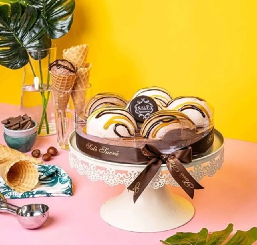 Choco Tropical Ice Cream Cake