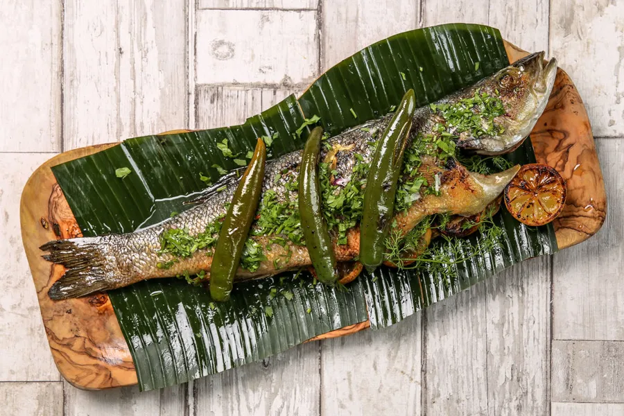 Zesty Grilled Seabass