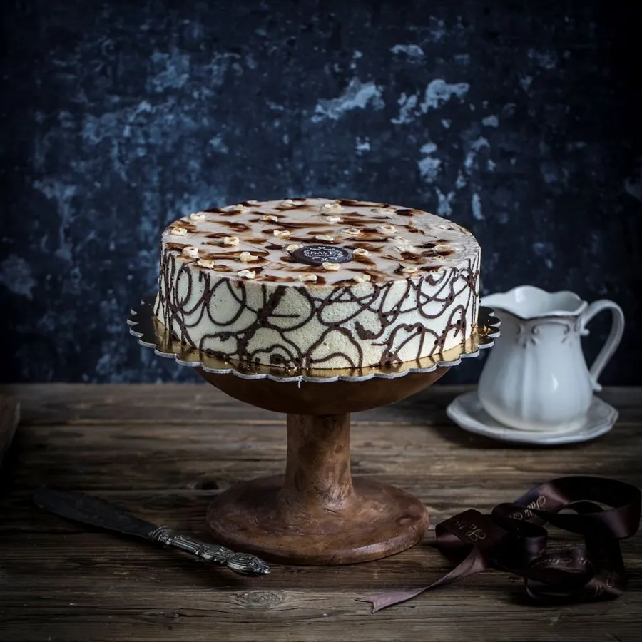 Hazelnut/Caramel Ice Cream Cake