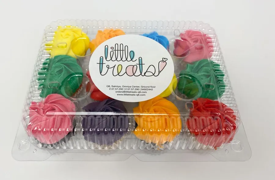 12 Mini cupcake in Box