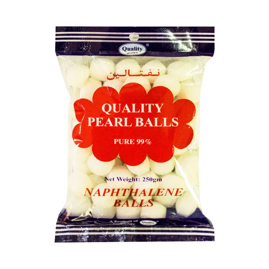 QUALITY PEARL BALLS 250GM ( NAPHTHALENE BALLS ) - WHITE