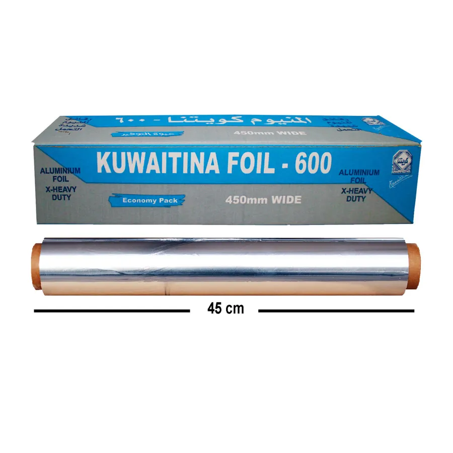 KUWAITINA ALUMINIUM FOIL 600 × 45 CM - LIGHT BLUE - CATERING
