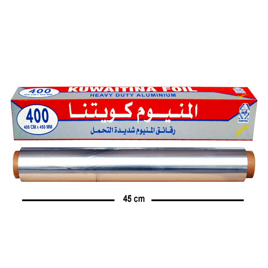 KUWAITINA ALUMINIUM FOIL 400 × 45 CM - HOUSE USAGE