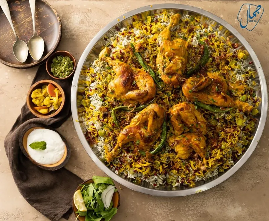Chicken Dill Bajila Rice