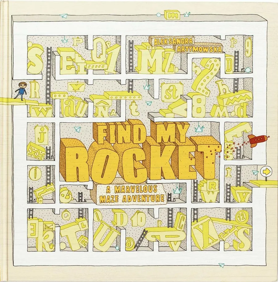 Find My Rocket- Activity Book