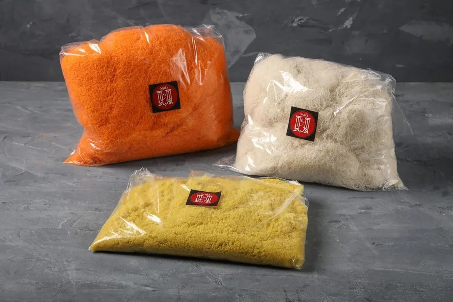 White Kunafa Dough
