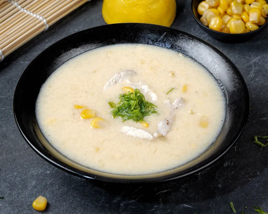 CHICKEN CORN SOUP