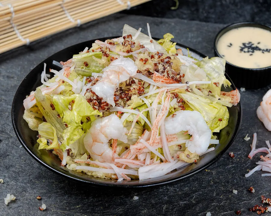 QUINOA SEAFOOD SALAD(Red)