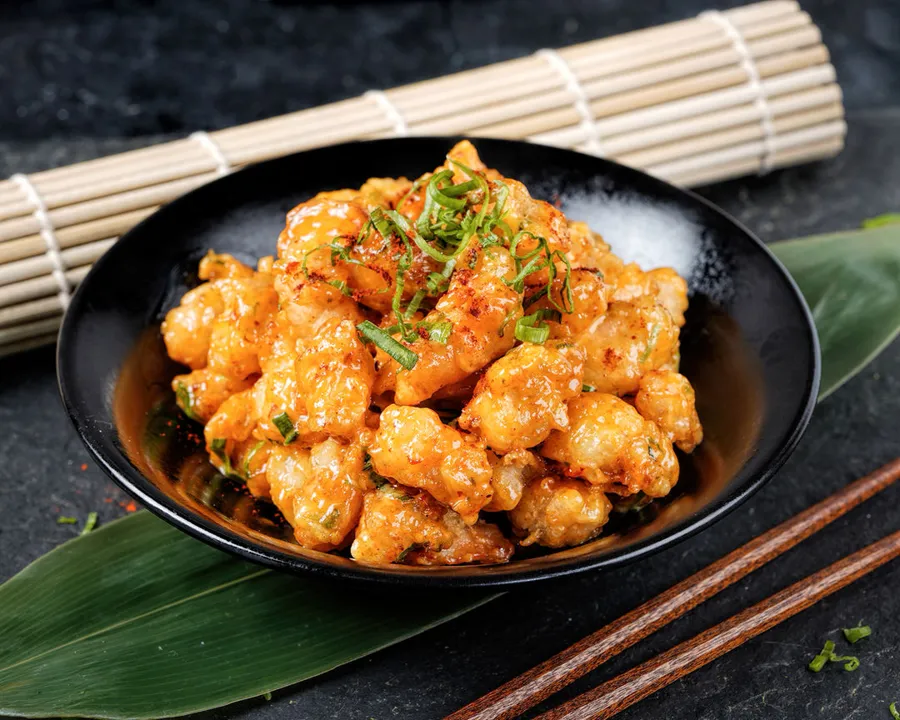 SPICY TEMPURA SHRIMP BITES