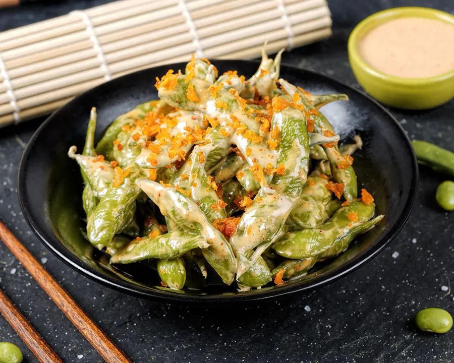 SPICY EDAMAME