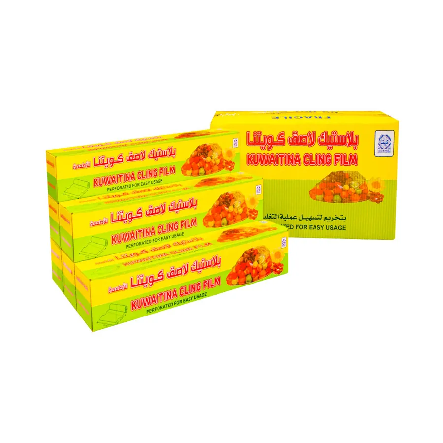 CARTON 6 PCS CLING FILM ( KUWAITINA 500 × 45 )