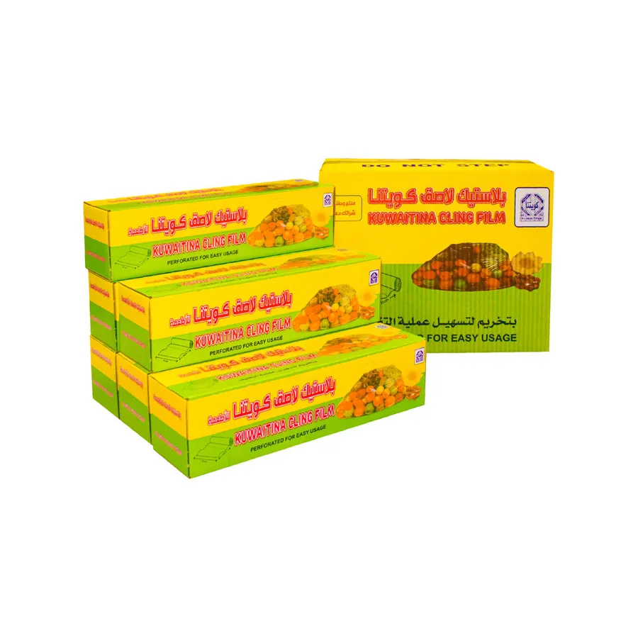 CARTON 6 PCS CLING FILM KUWAITINA 350 × 30