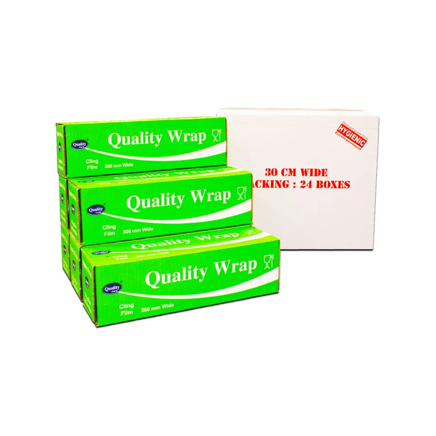CARTON 6 PCS CLING FILM QUALITY WRAP 30 CM