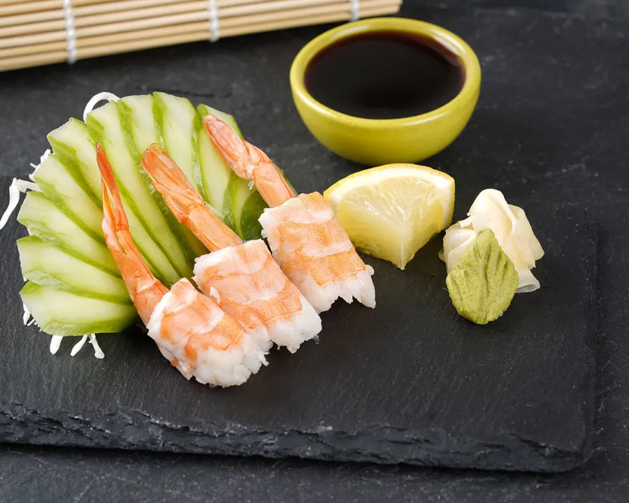 SHRIMP SASHIMI