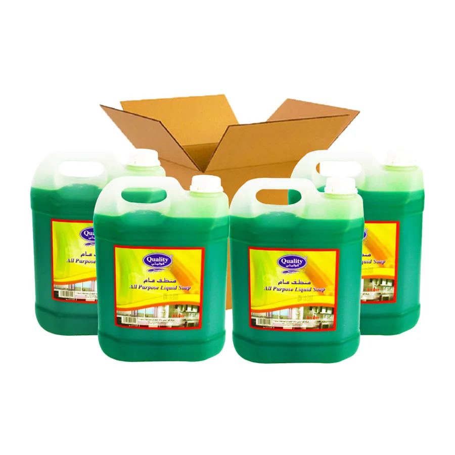 CARTON 4 PCS QUALITY ALL PURPOSE LIQUID SOAP -5 ltr