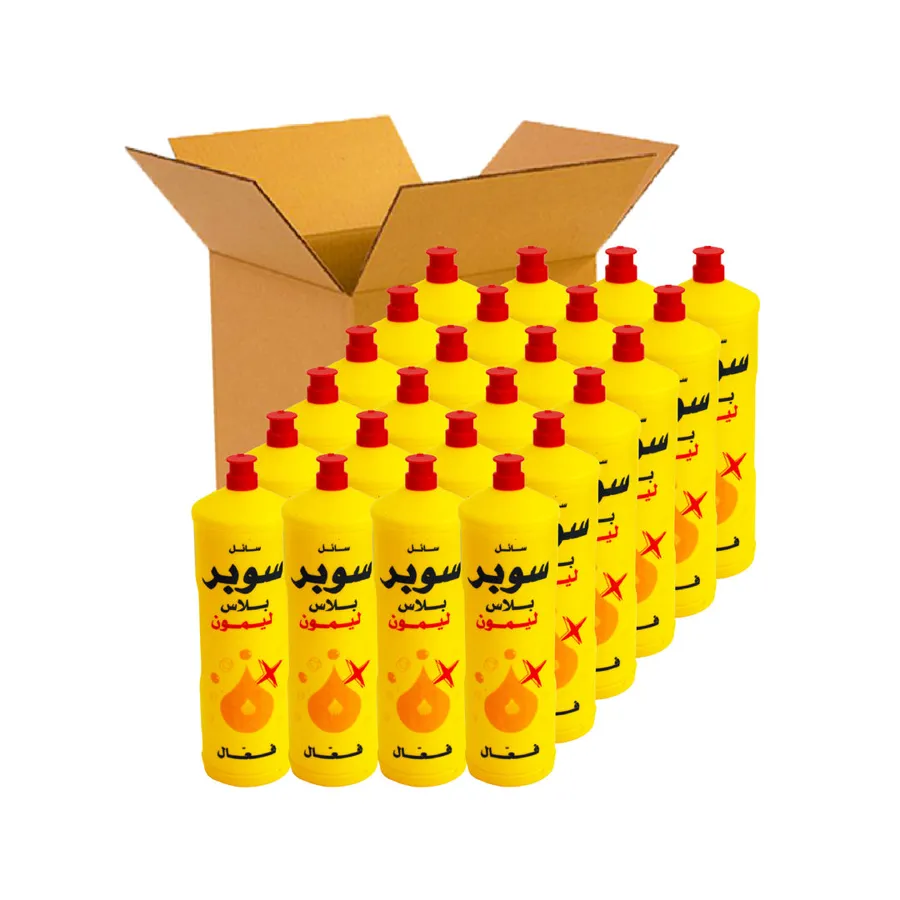 CARTON 24 PCS QUALITY DISH WASH ( SUPER PLUS - LEMON )