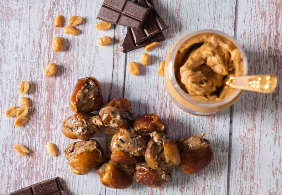 PEANUT BUTTER AND DARK CHOCOLATE BITES (SMALL)