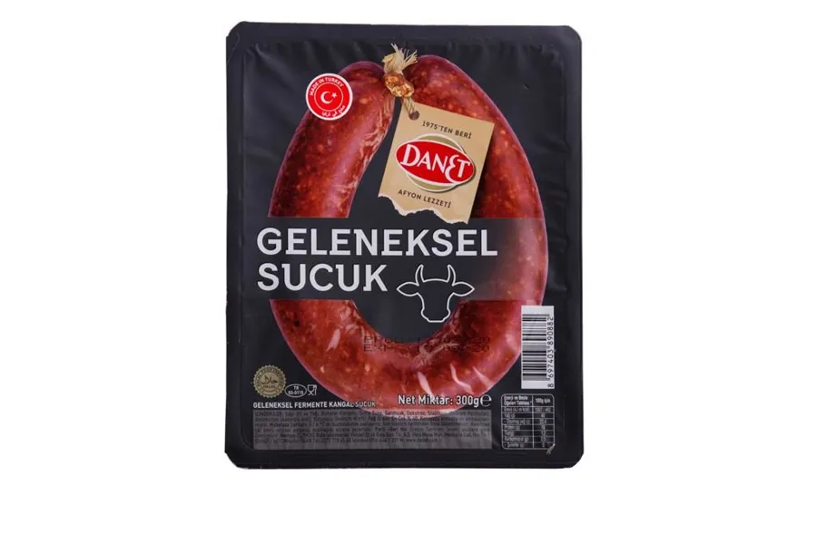 Soudjouk beef 300 gm black pack