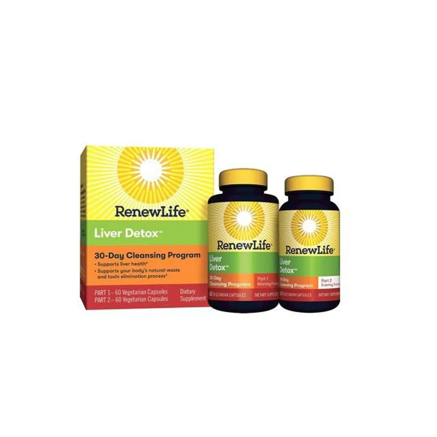 Renewlife Liver Detox 30 Day Kit 60 Caps