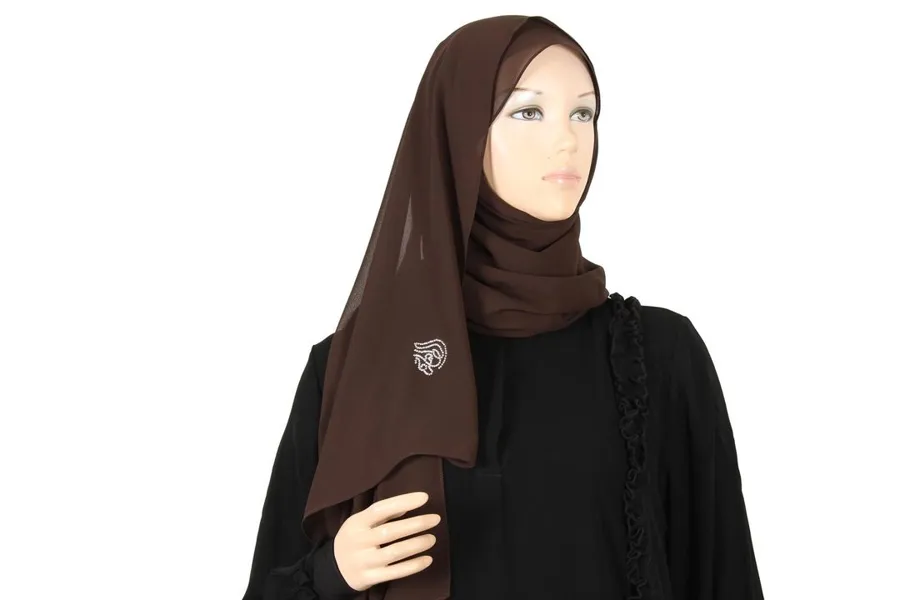 Chiffon sheila Swarovski logo