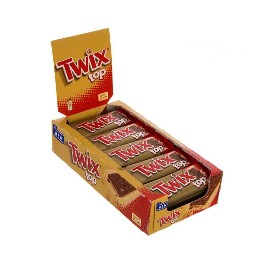 Twix Chocolate Top 20 Pieces x 21g