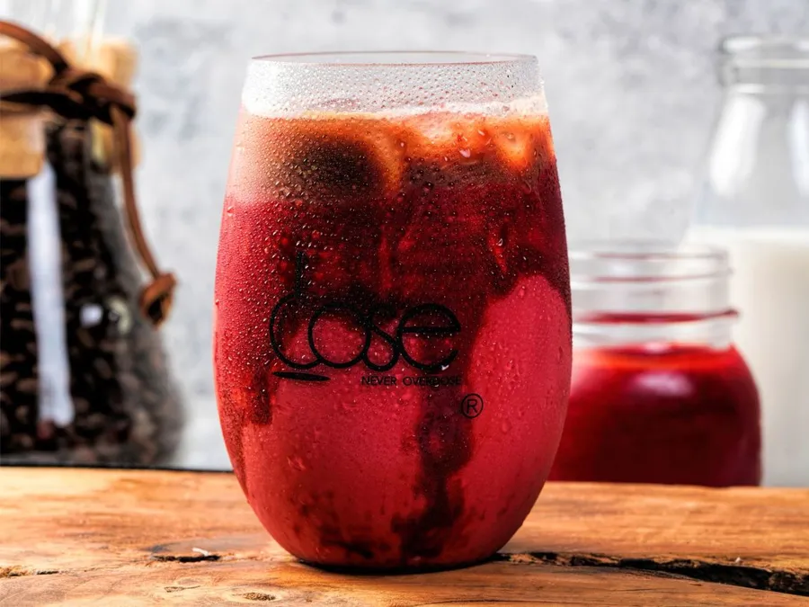 Red Velvet Iced Latte