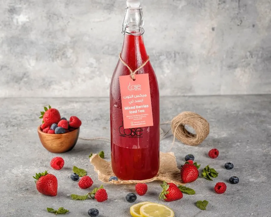 Mix Berries Iced Tea.