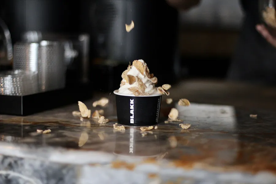 Salted Cereal Milk Ice Cream