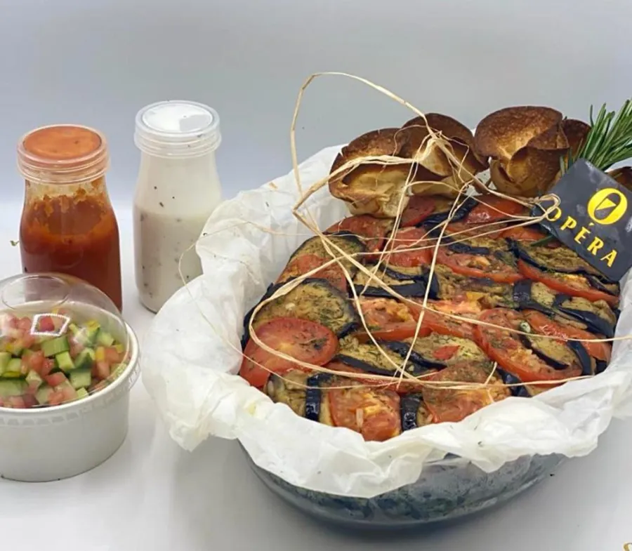 Vegetarian Eggplant Maklouba