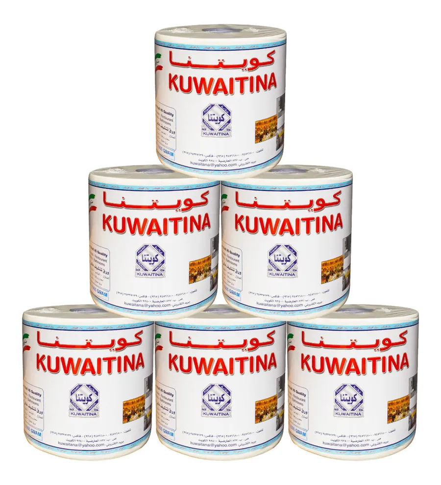 CARTON 6 PCS KUWAITINA TISSUE ROLL 1000 gm