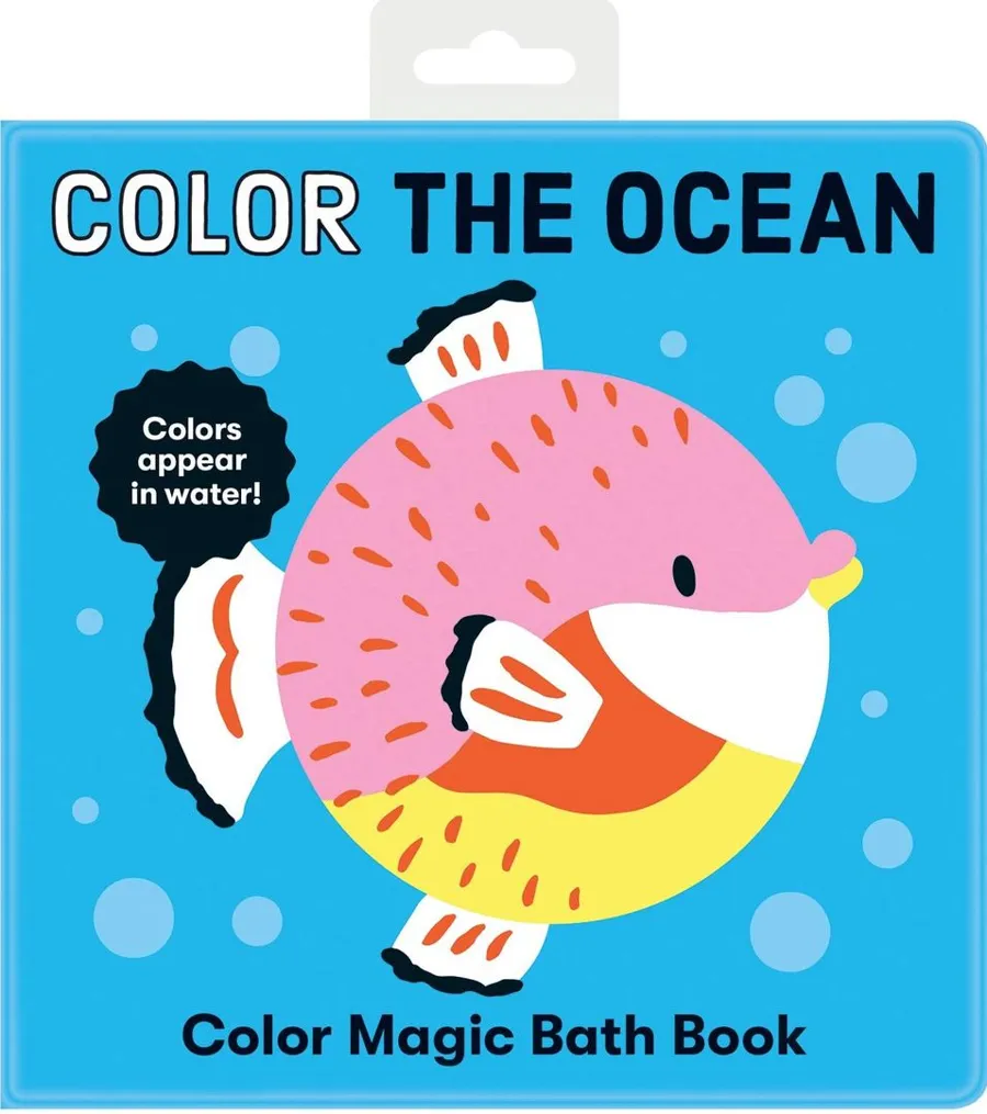 Color The Ocean Magic Bath Book