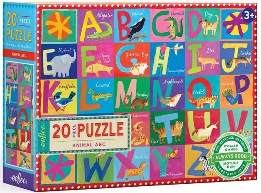 Animal ABC 20Pcs Big Puzzle