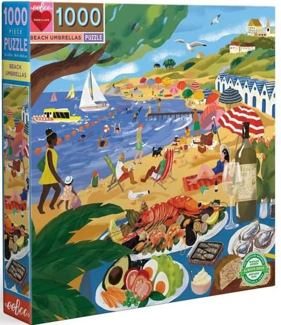 Beach Umbrellas 1000Pcs Puzzle