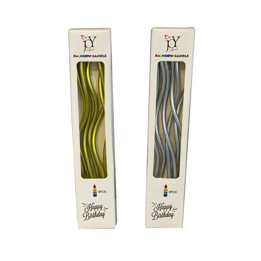 TWISTED CURLY CANDLES