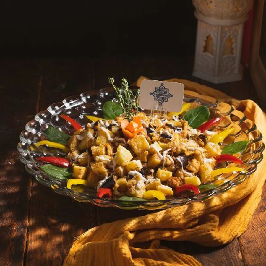 Potato& Eggplant Salad