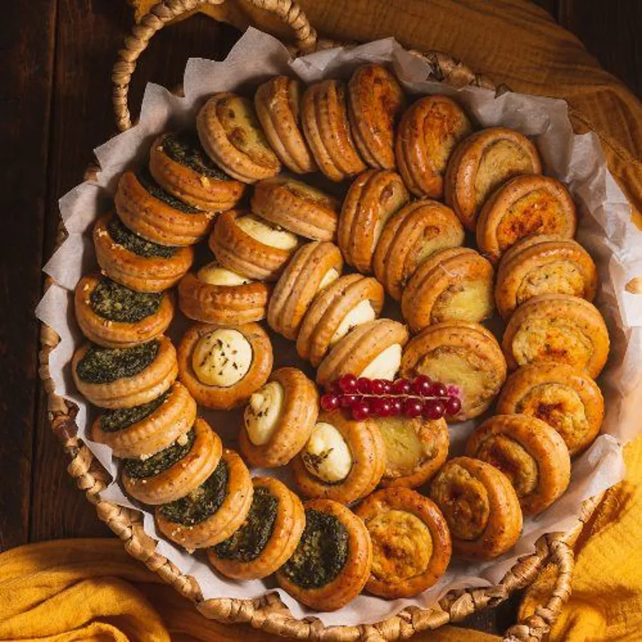 Assorted round Salties