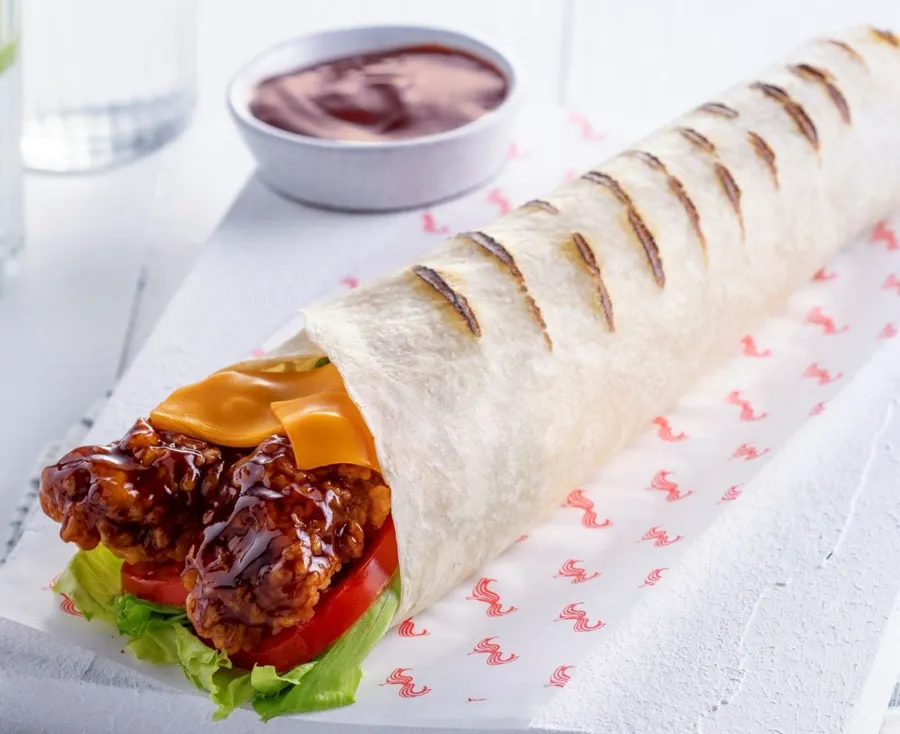 BBQ Chicken Wrap
