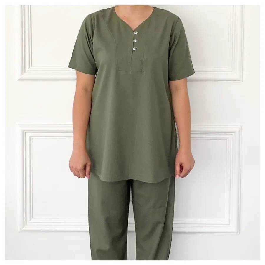 button-up shirt uniform