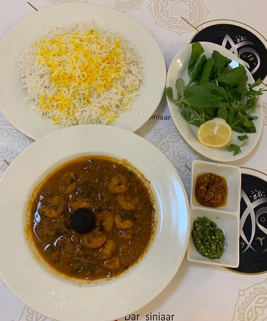 Maraq Shrimp with Rice (4 Person)