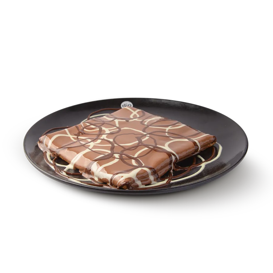 triple chocolate crepe