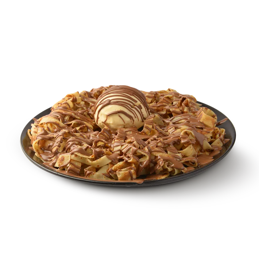 fettuccine crepe