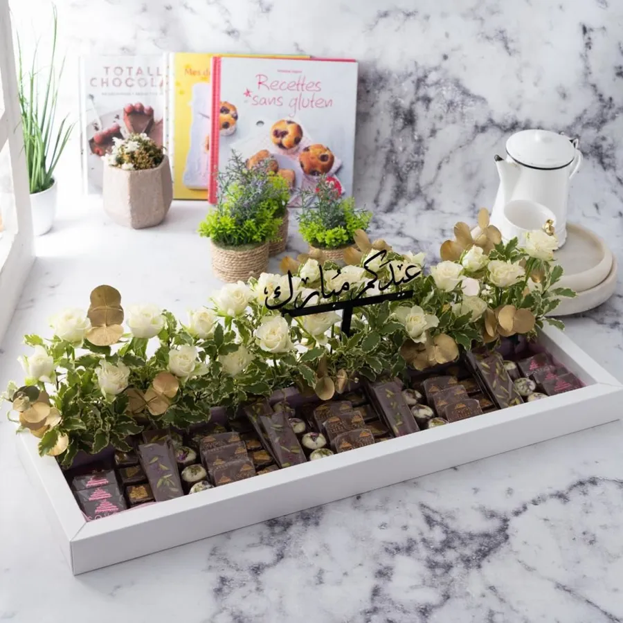 White Fiori Rosa