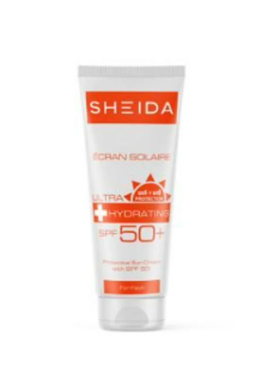 Ecran Solaire Protective Sun Cream With SPF 50+ for Face - 75 ML.