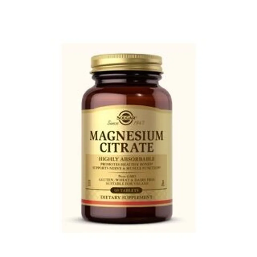Solgar Magnesium citrate 60 tab