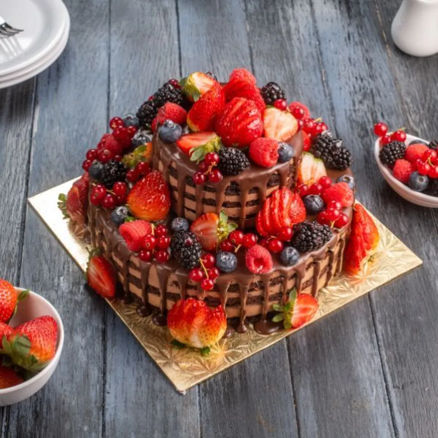 Chocolate cake " 2 layers"