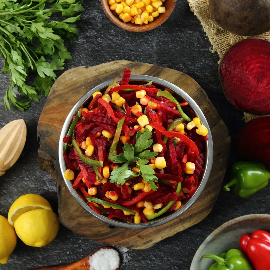 Beetroot & Corn Salad